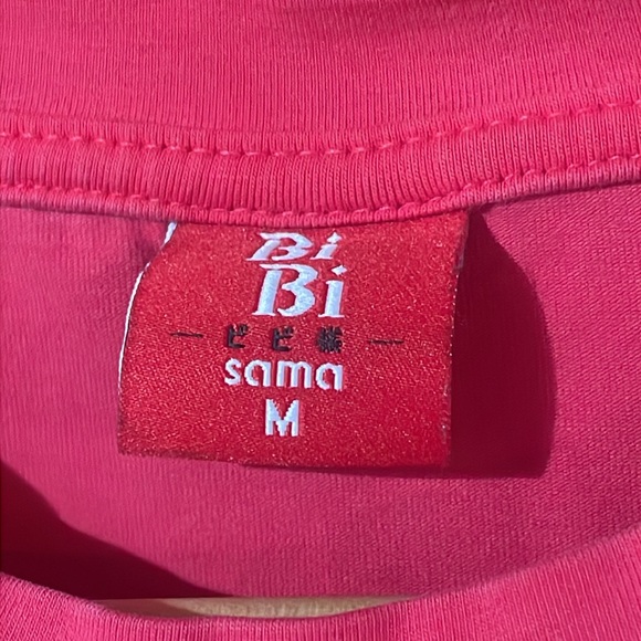 3️⃣ for 1️⃣5️⃣  Bibisama Apparel Otaku "Hype"  Japanese Anime Rosey Red Girl's - Picture 3 of 5